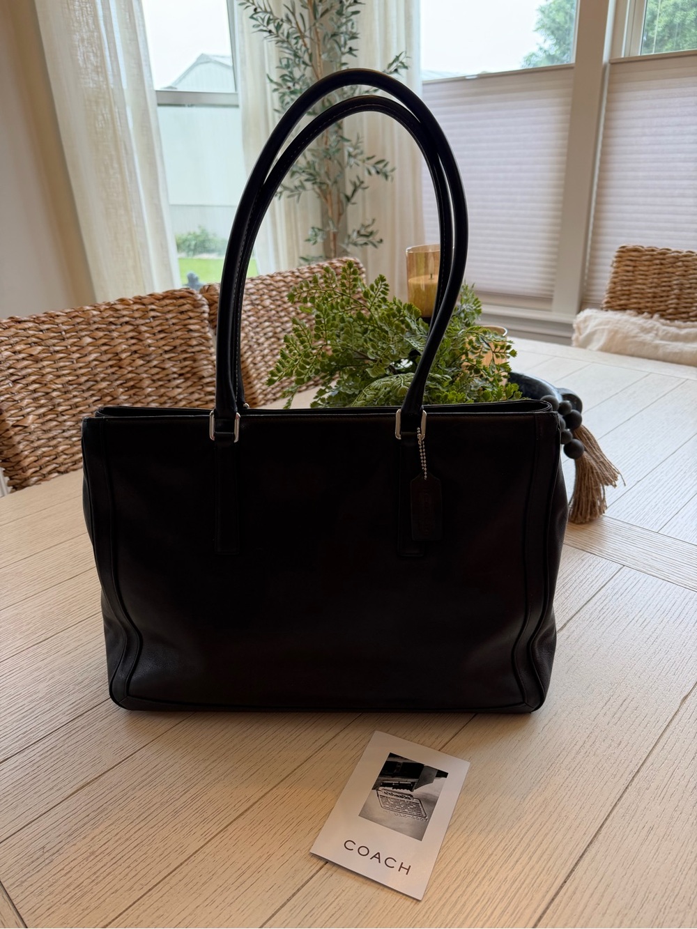 Vintage Coach Bon Bus Bag/Tote 9426